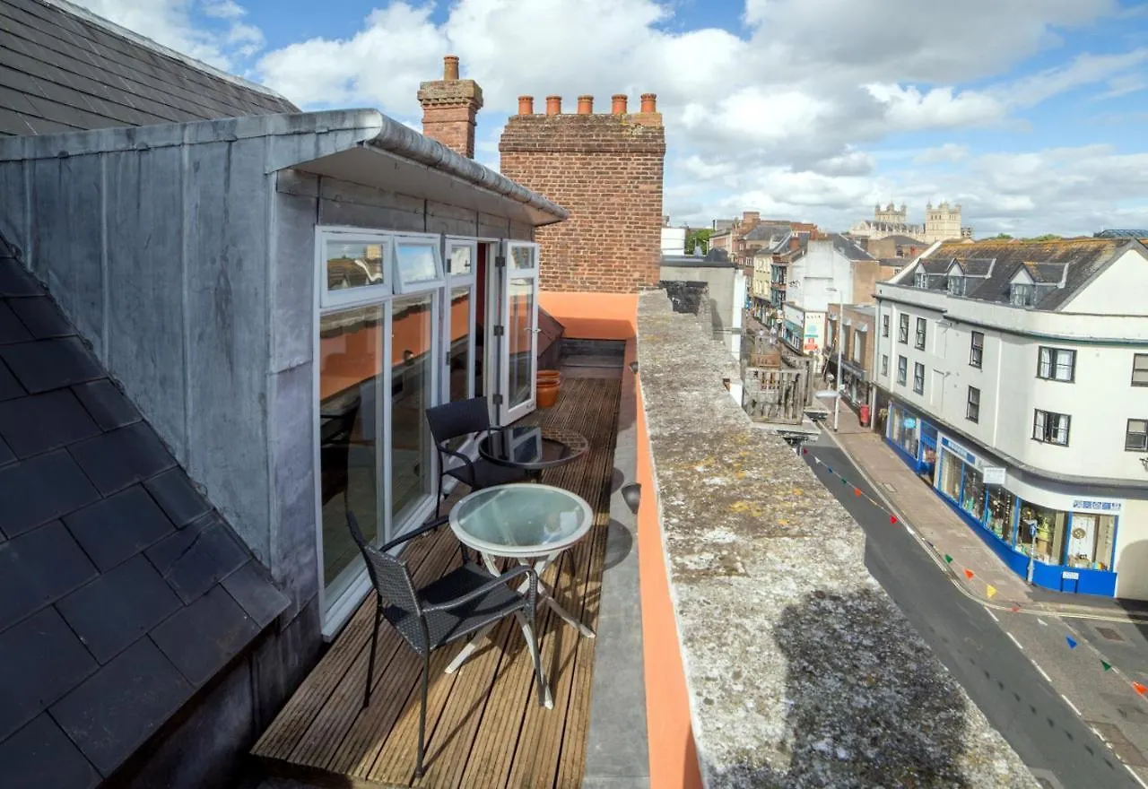Stunning Central Exeter Apartment With Balcony And Fantastic View